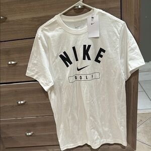 Nike White Short Sleeve Tees Minimalist Design